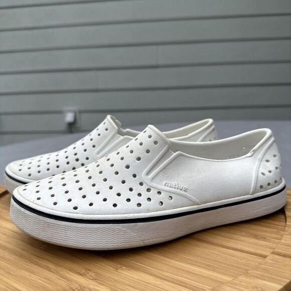 Native Miles Slip On Water Sneakers Shoes Mens/Big Boy Size 5  W Size 7 White - Picture 4 of 9